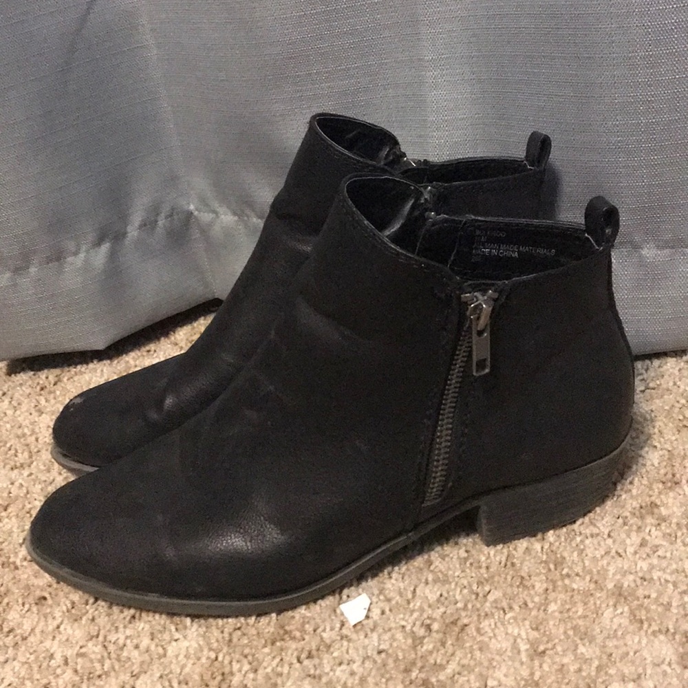Black booties